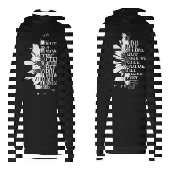 Brave Strong Melanoma Awareness Black Ribbon Long Sleeve T-Shirt - Thegiftio