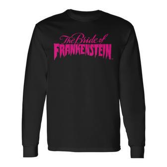 The Bride Of Frankenstein Original Long Sleeve T-Shirt - Monsterry