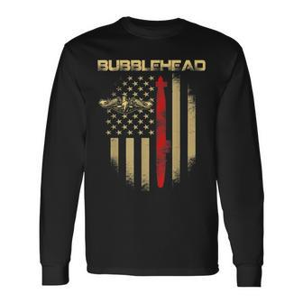 Bubblehead Submarine Veteran For Submariner Long Sleeve T-Shirt - Monsterry CA
