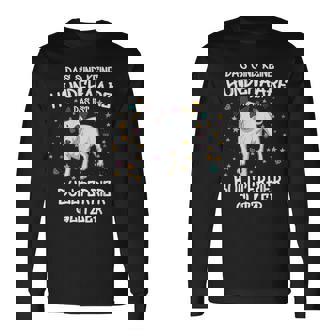 Bull Terrier Glitter Dog Owners Dog Holder Dog Langarmshirts - Seseable