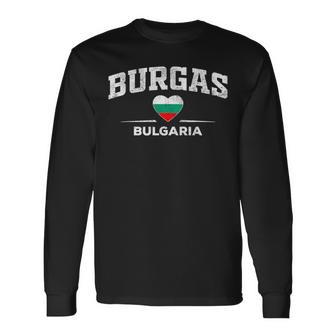 Burgas Bulgaria Langarmshirts - Seseable