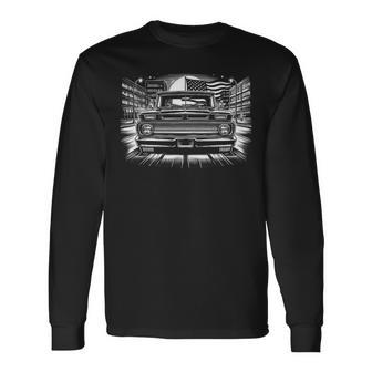 C10 Truck First Generation 1960-1966 Classic C10 Truck Long Sleeve T-Shirt - Seseable