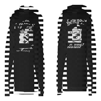 Camera Photography Lover Vintage Gag Photographer Long Sleeve T-Shirt - Thegiftio UK