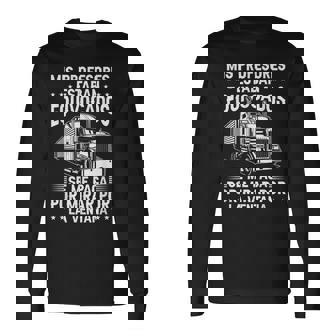 Camionero Se Me Paga Por Mirar Por Laentana Camión Camiseta de manga larga - Regaloses
