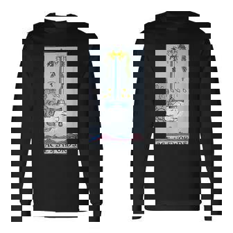 Camisa De Cartas De Tarot Ace Of Swords Tarot Camiseta de manga larga - Regaloses