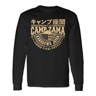 Camp Zama Japan American Military Base Kanagawa Japan Long Sleeve T-Shirt - Monsterry UK