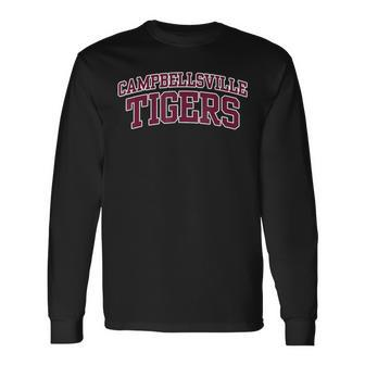 Campbellsville University Tigers Long Sleeve T-Shirt | Mazezy DE