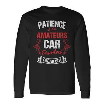 Car Painter Automative Detailing Auto Spray Vehicle Parts Long Sleeve T-Shirt - Monsterry CA