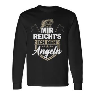 Carp Pike Man Carp Fishing Mir Reichts Ich Geh Angeln Langarmshirts - Seseable