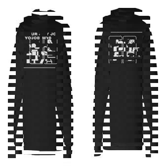 I Am A Carpenter Woodworking Long Sleeve T-Shirt | Mazezy