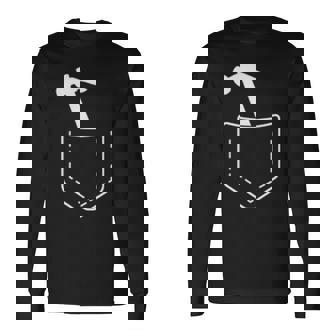 Carpenter My Pocket Have A Hammer Carpenter Long Sleeve T-Shirt | Mazezy