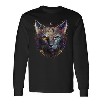 Cat Animal Lover Animal Cat Long Sleeve T-Shirt - Seseable