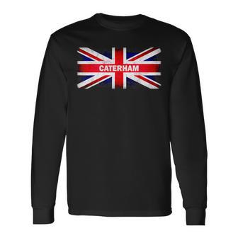 Caterham Uk British Flag Langarmshirts - Geschenkecke