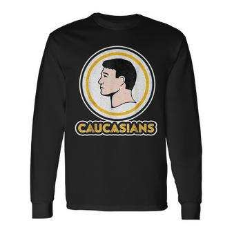 Caucasians Vintage Caucasians Pride Long Sleeve T-Shirt - Monsterry UK