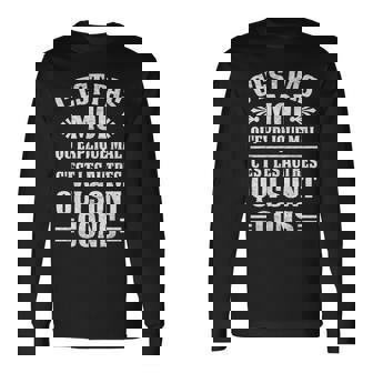 C'est Pas Moi Qu'explique Mal C'est Les Autres Qui Sont Cons T-shirt à manches longues - Cadeauxyz
