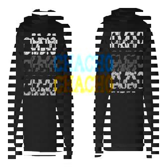 Chacho Diseño Divertido Para Canarios De Las Islas Canarias Camiseta de manga larga - Regaloses