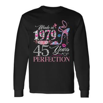 Chapter 45 Est 1979 45 Years Old 45Th Birthday Queen Long Sleeve T-Shirt - Seseable