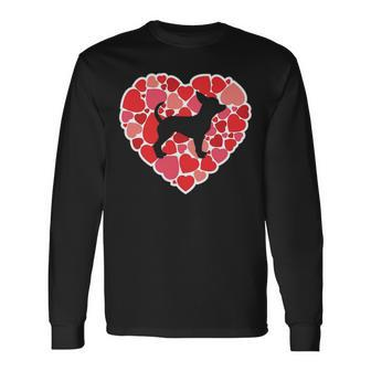 Chihuahua Dog Lovers Valentine's Day Chihuahua Long Sleeve T-Shirt | Mazezy