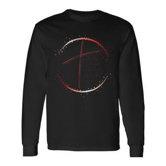 Christ Be Lifted Up Long Sleeve T-Shirt - Monsterry UK