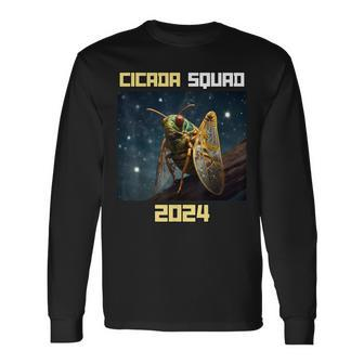 The Cicada Apocalypse Brood Xiii And Xix Cicada Squad 2024 Long Sleeve T-Shirt - Seseable