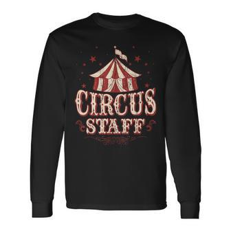 Circus Staff Vintage Circus Circus Staff Langarmshirts - Seseable
