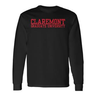 Claremont Graduate Vintage Arch University Long Sleeve T-Shirt - Monsterry CA