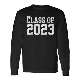 Class Of 2023 Graduation Senior High School College Long Sleeve T-Shirt - Monsterry AU