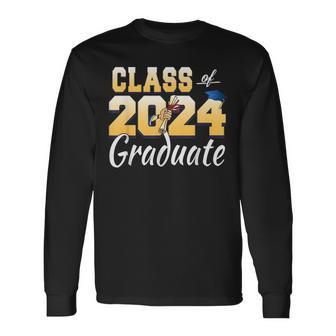 Class Of 2024 Senior 2024 Graduation Long Sleeve T-Shirt - Monsterry