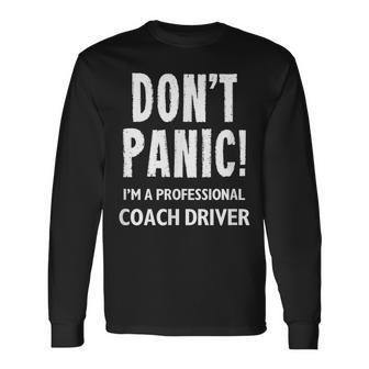 Coach Driver Long Sleeve T-Shirt - Thegiftio UK