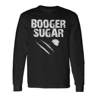 Cocaine Booger Sugar The Original Long Sleeve T-Shirt - Monsterry UK