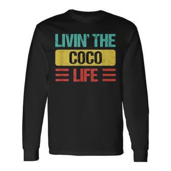 Coco Name Long Sleeve T-Shirt - Monsterry CA