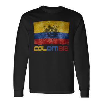 Colombia National Soccer Team Long Sleeve T-Shirt - Monsterry AU