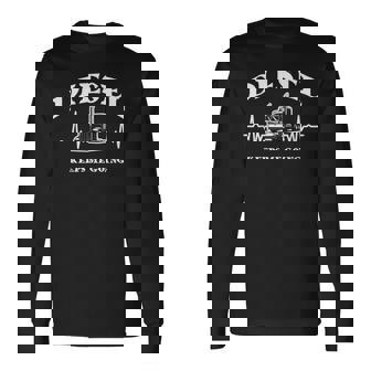 Conductor Camiones Diesel Latido Corazón Camionero Carretera Camiseta de manga larga - Regaloses