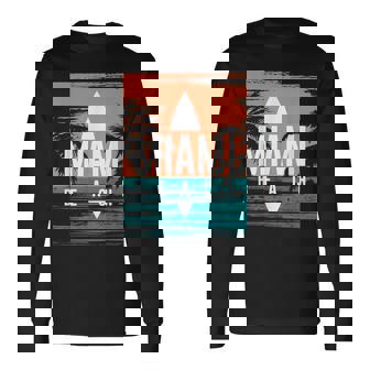 Cool Miami Beach I Love Miami Florida Miami Long Sleeve T-Shirt - Monsterry