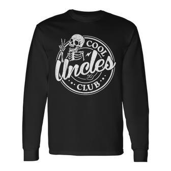 Cool Uncles Club Uncles New Uncle Long Sleeve T-Shirt - Monsterry DE