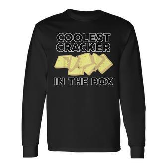 Coolest Cracker In The Box Long Sleeve T-Shirt - Monsterry