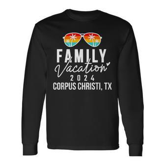 Corpus Christi Beach Family Vacation Long Sleeve T-Shirt - Seseable