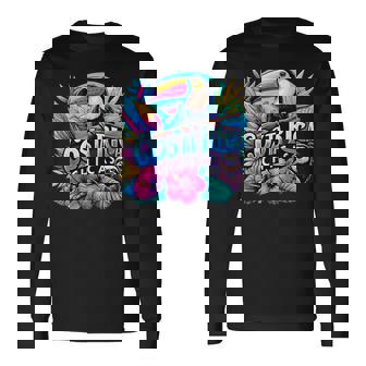 Costa Rica Chicasibrante Escapada Aventura Camiseta de manga larga - Regaloses
