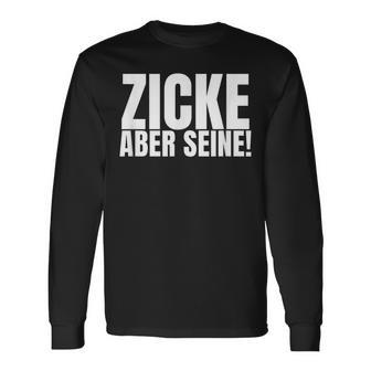 Couple Bitch Aber Seine Idiot Aber Ihre Ihr Langarmshirts - Seseable