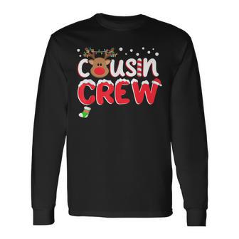 Cousin Crew Christmas 2023 Family Matching Santa Elf Xmas Long Sleeve T-Shirt - Monsterry CA