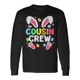 Cousin Crew Easter Bunny Family Matching Toddler Boys Girls Long Sleeve T-Shirt - Seseable