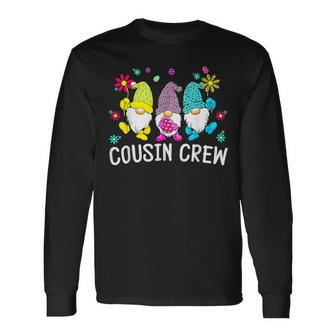 Cousin Crew Easter Bunny Gnome Family Ing Boys Girls Long Sleeve T-Shirt | Mazezy