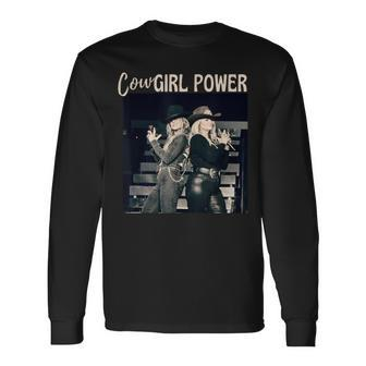 Cowgirl Power Lainey And Miranda Good Horses Country Concert Long Sleeve T-Shirt | Mazezy