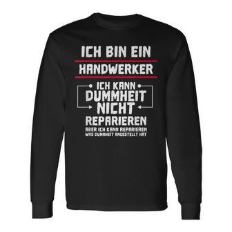 Craftsman Personalised Slogan Langarmshirts - Geschenkecke