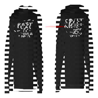 Crossfit O Croquetas Regalo Gym Humor Crossfit Deporte Camiseta de manga larga - Regaloses