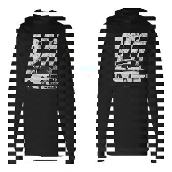 Crown Victoria P71 White Cop Car Interceptor Vic Long Sleeve T-Shirt - Monsterry