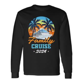 Crucero Grupal 2024 Amigos Familia Amigos Grupo Co Camiseta de manga larga - Regaloses