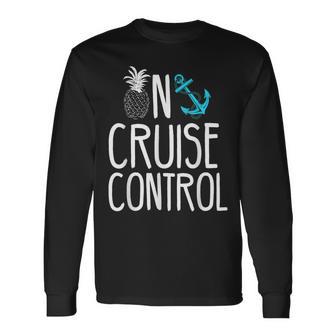 On Cruise Control Pineapple Long Sleeve T-Shirt - Monsterry AU