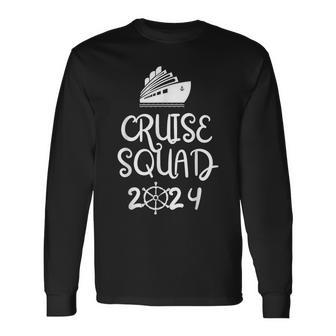 Cruise Squad 2024 Family Cruise Long Sleeve T-Shirt - Seseable