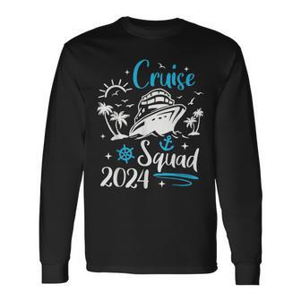 Cruise Squad 2024 Matching Family Vacation Cruise Ship 2024 Long Sleeve T-Shirt - Seseable